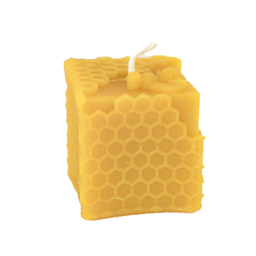 Honeycomb Cube Candle