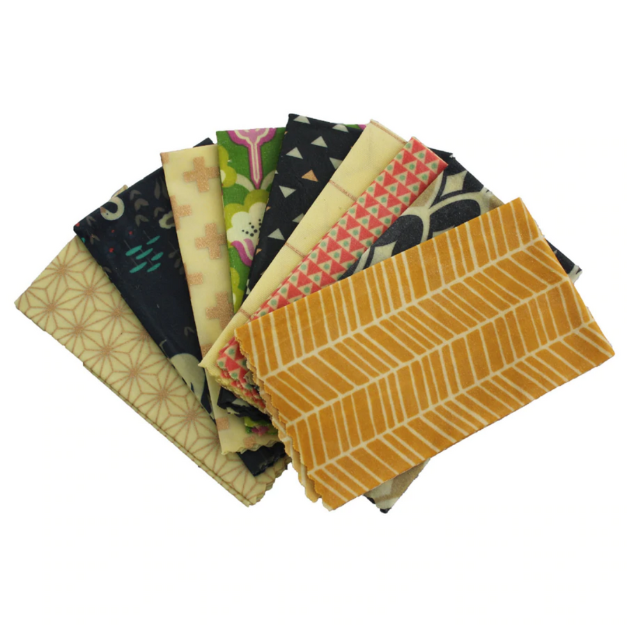 Medium Beeswax Food Wrap SPECIAL!   5 x Packs  GREAT DEAL