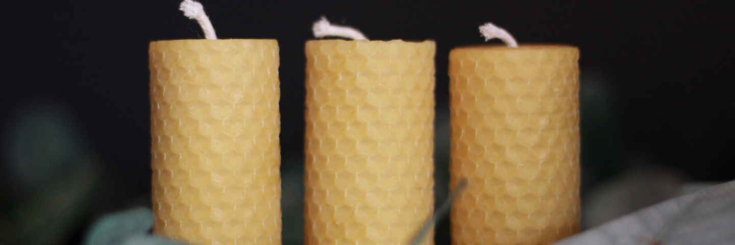 ROLLED PILLAR CANDLES