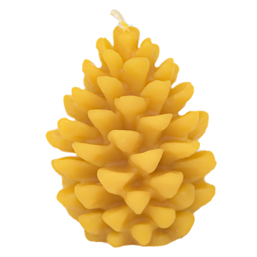 Large Pinecone Candle