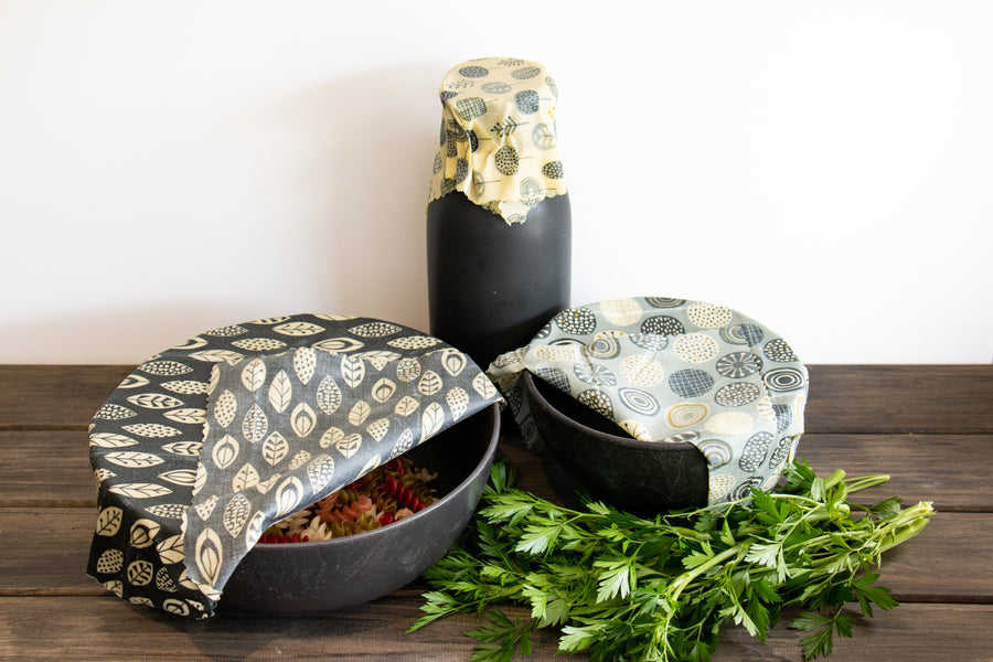 Beeswax Food Wrap Starter Pack SPECIAL!   5 x Packs  GREAT DEAL