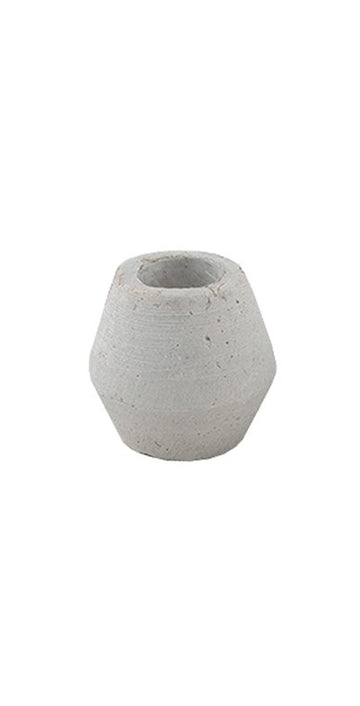 Small Concrete Look Candle Holder