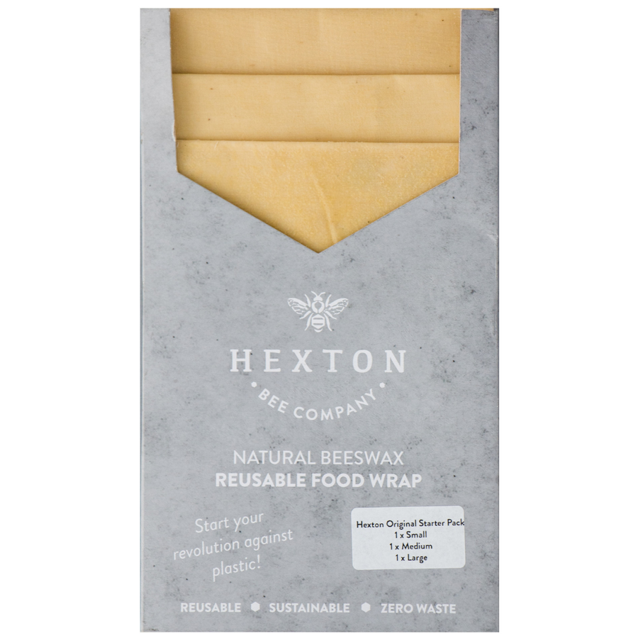 Hexton Original - Beeswax Food Wrap Starter Pack