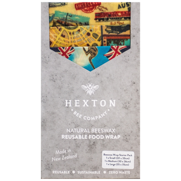 Australiana - Icons Beeswax Food Wrap Starter Pack CLEARANCE