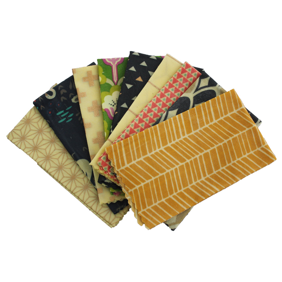 Small Beeswax Wrap Twin Pack - Fashion Pattern Assorted